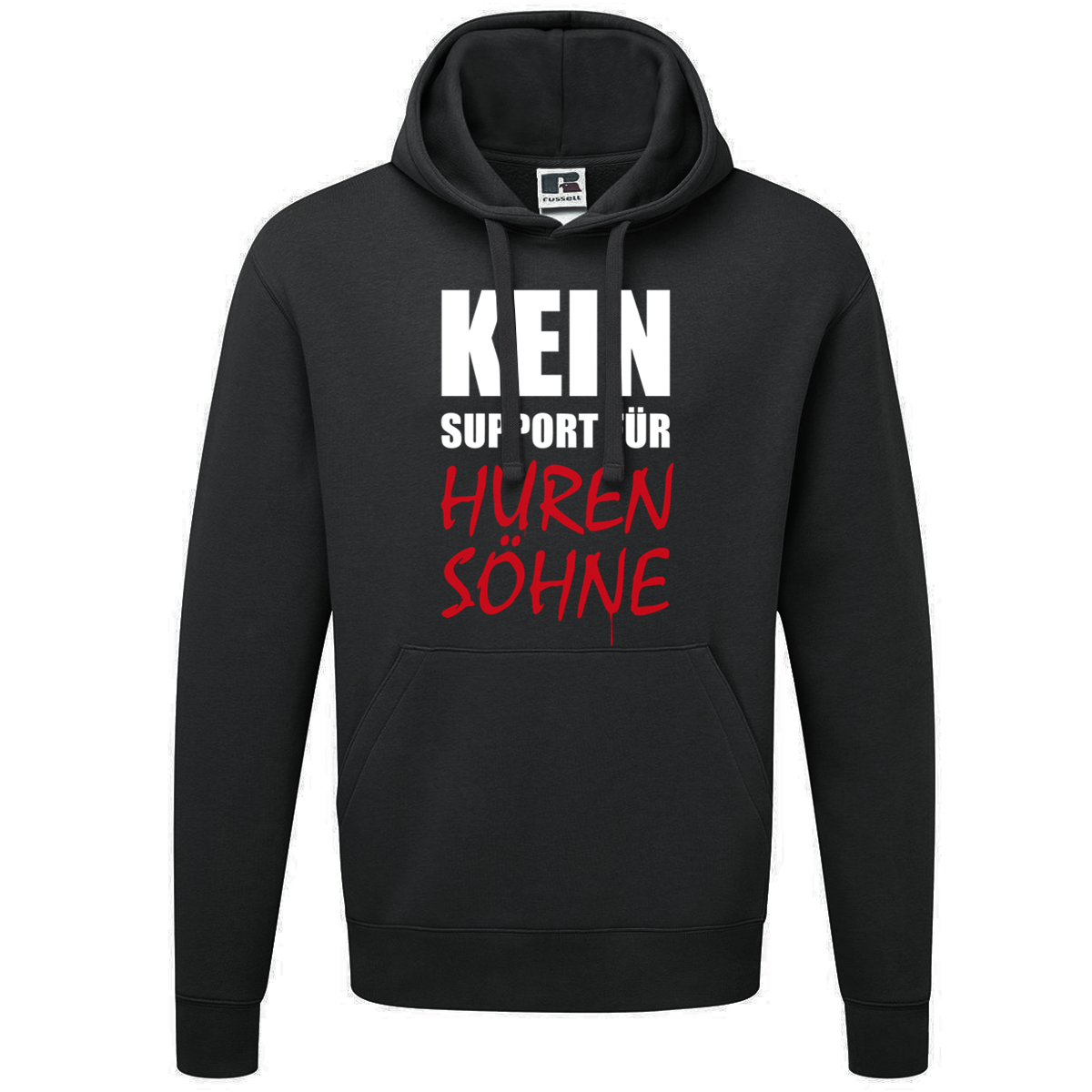 Bild von Kein Support für Hurensöhne - HOODY [schwarz]