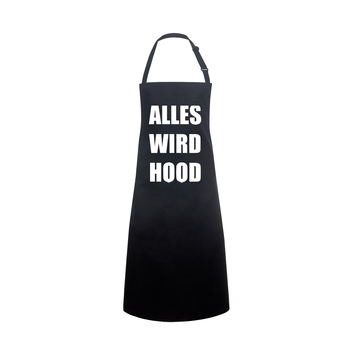 Bild von ALLES WIRD HOOD - SCHÜRZE [schwarz]